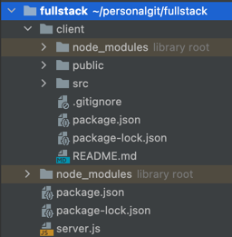 Directory structure