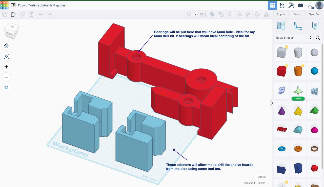 3d model in tinkercad