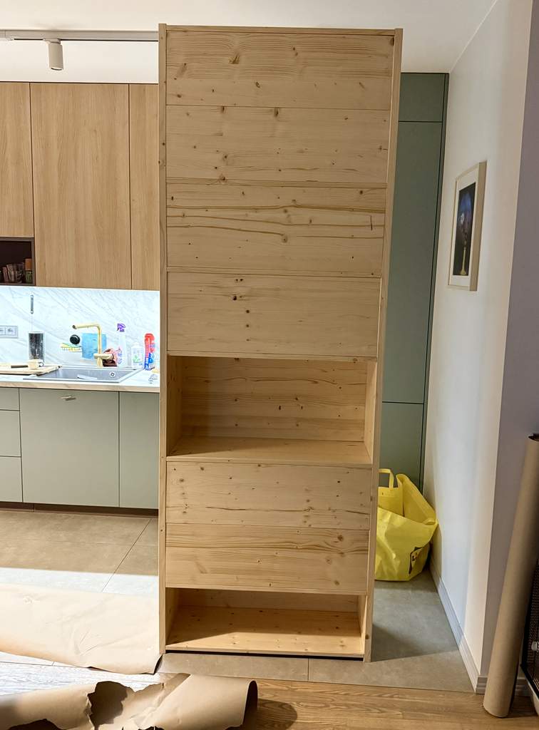 Almost finished base book shelf